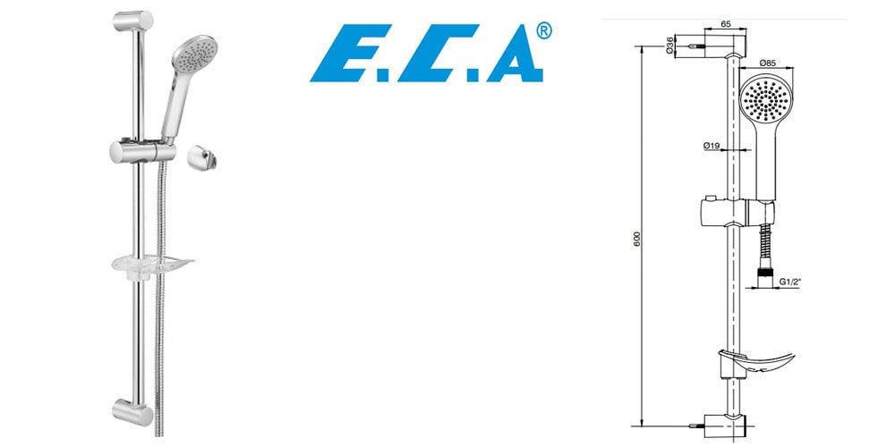 Eca Spil Hareketli Banyo Üst Takım Tek Fonksiyon Teknik Özellik